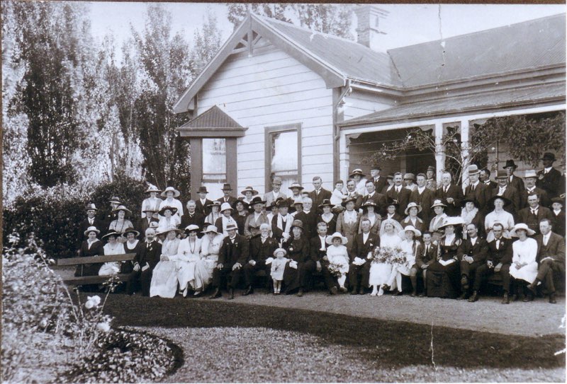 Fairweather gathering near Blenheim in New Zealand